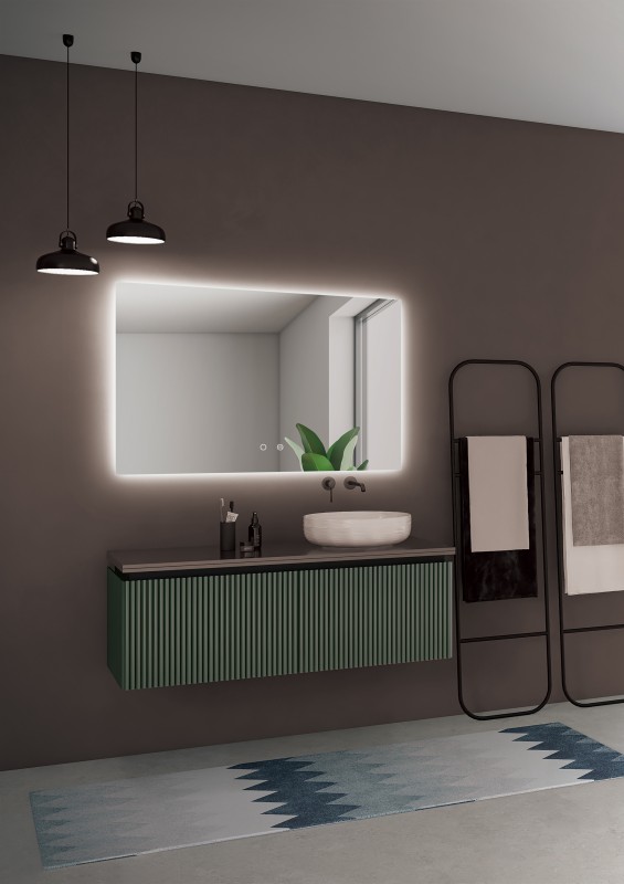 Espejo baño con luz led retroiluminado Serie Italia - Espejo Baño